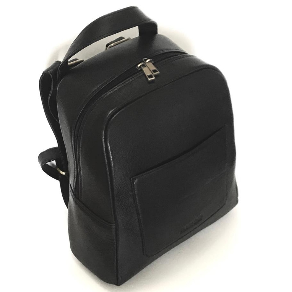 COPY - Black Leather Backpack Brand New never use… - Picture 5 of 10